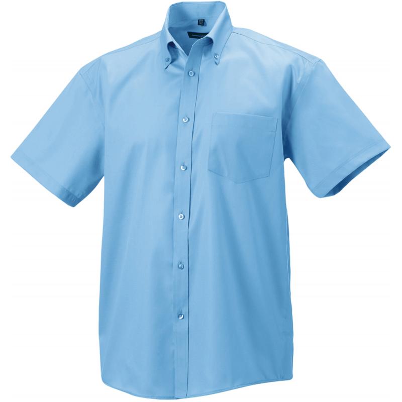 Camisa non-iron corta hombre