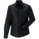 Camisa moderna non-iron manga larga hombre Ref.TTRU958M-NEGRO