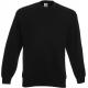 Sudadera classic cuello redondo (62-202-0) Ref.TTSC163-NEGRO