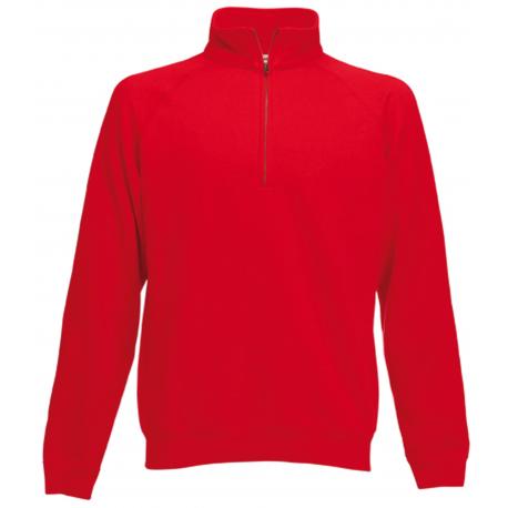 Sudadera cremallera en cuello premium (62-032-0)