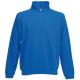 Sudadera cremallera en cuello premium (62-032-0) Ref.TTSC165-AZUL REAL