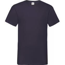 Camiseta valueweight de hombre con cuello de pico
