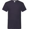 Camiseta valueweight de hombre con cuello de pico