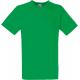 Camiseta valueweight de hombre con cuello de pico Ref.TTSC22V-KELLY VERDE