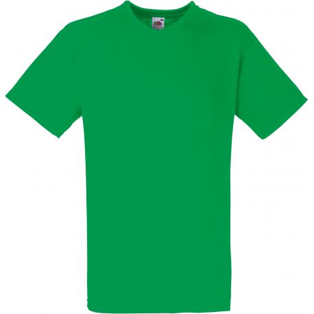 Camiseta valueweight de hombre con cuello de pico