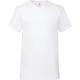 Camiseta valueweight de hombre con cuello de pico Ref.TTSC22V-BLANCO