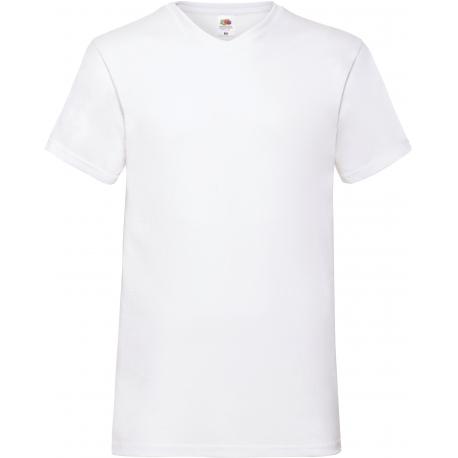 Camiseta valueweight de hombre con cuello de pico