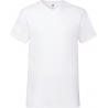 Camiseta valueweight de hombre con cuello de pico