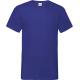 Camiseta valueweight de hombre con cuello de pico Ref.TTSC22V-AZUL REAL