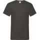 Camiseta valueweight de hombre con cuello de pico Ref.TTSC22V-GRAFITO LIGERO