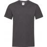 Camiseta valueweight de hombre con cuello de pico