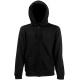 Sudadera premium cremallera y capucha hombre (62-034-0) Ref.TTSC361C-NEGRO