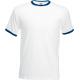 Camiseta ringer valueweight Ref.TTSC61168-NAVAL BLANCA