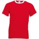 Camiseta ringer valueweight Ref.TTSC61168-ROJO BLANCO