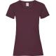 Camiseta valueweight mujer (61-372-0) Ref.TTSC61372-BURGUNDY