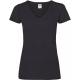 Camiseta valueweight cuello de pico mujer (61-398-0) Ref.TTSC61398-MARINA DE GUERRA PROFUNDA