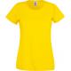 Camiseta original-t mujer (full cut 61-420-0) Ref.TTSC61420-AMARILLO