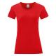 Camiseta de algodón Iconic-t mujer Ref.TTSC61432-RED