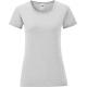 Camiseta de algodón Iconic-t mujer Ref.TTSC61432-CUERO GRIS