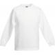 Sudadera classic cuello redondo niños (62-041-0) Ref.TTSC62041-BLANCO