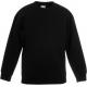 Sudadera classic cuello redondo niños (62-041-0) Ref.TTSC62041-NEGRO