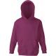 Sudadera classic capucha niños (62-043-0) Ref.TTSC62043-BURGUNDY