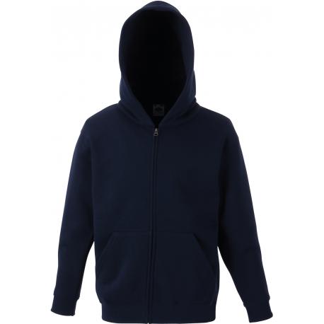 Sudadera classic cremallera y capucha niños (62-045-0)