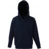 Sudadera classic cremallera y capucha niños (62-045-0)