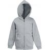 Sudadera classic cremallera y capucha niños (62-045-0)