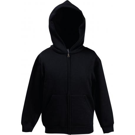 Sudadera classic cremallera y capucha niños (62-045-0)