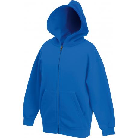 Sudadera classic cremallera y capucha niños (62-045-0)