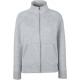 Chaqueta de felpa classic con cremallera mujer (62-116-0) Ref.TTSC62116-CUERO GRIS