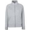 Chaqueta de felpa premium con cremallera mujer (62-116-0)