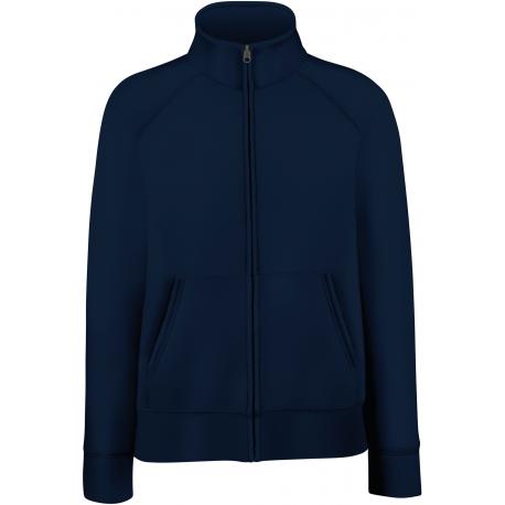 Chaqueta de felpa premium con cremallera mujer (62-116-0)