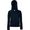 Sudadera premium cremallera y capucha mujer (62-118-0)