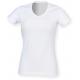 Camiseta Feel Good cuello de pico para mujer Ref.TTSK122-BLANCO