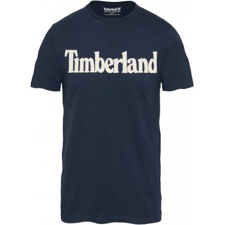 Camiseta de algodón orgánico brand line Timberland