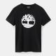 Camiseta de algodón orgánico brand Timberland Ref.TTTB0A2C2R-NEGRO