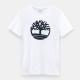 Camiseta de algodón orgánico brand Timberland Ref.TTTB0A2C2R-BLANCO