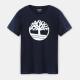Camiseta de algodón orgánico brand Timberland Ref.TTTB0A2C2R-ZAFIRO OSCURO