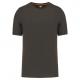 Camiseta cuello redondo ecorresponsable Ref.TTWK302-GRIS OSCURO