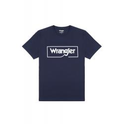 Camiseta algodón 100% orgánico con logo Wrangler