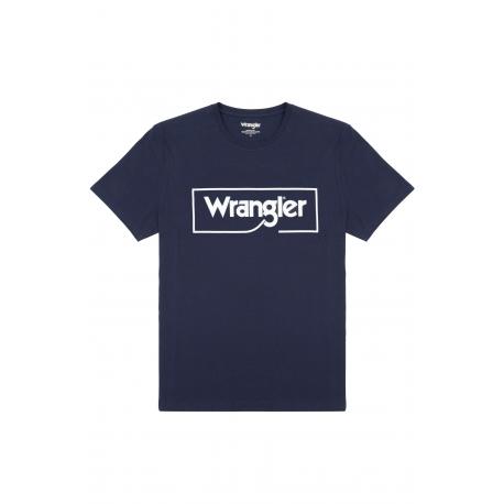Camiseta algodón 100% orgánico con logo Wrangler