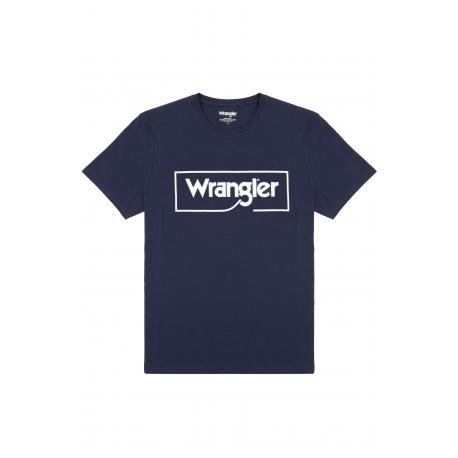 Camiseta algodón 100% orgánico con logo Wrangler