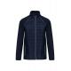 Chaqueta day to day bimaterial - unisex Ref.TTWK6147-MARINA/PLATA
