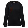Sudadera day to day con bolsillo de cremallera contrastada