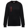 Sudadera day to day con bolsillo de cremallera contrastada