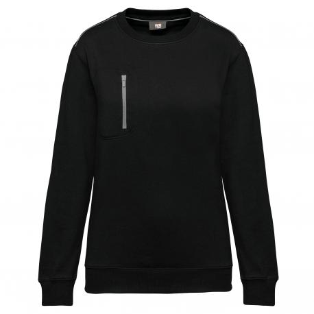 Sudadera day to day con bolsillo de cremallera contrastada