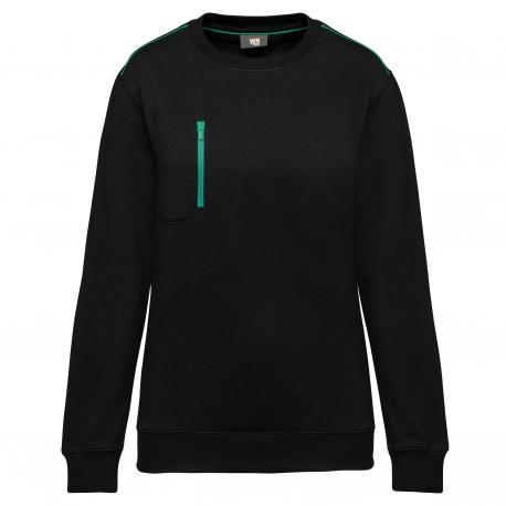 Sudadera day to day con bolsillo de cremallera contrastada