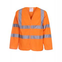 Chaleco hi-vis - mangas largas